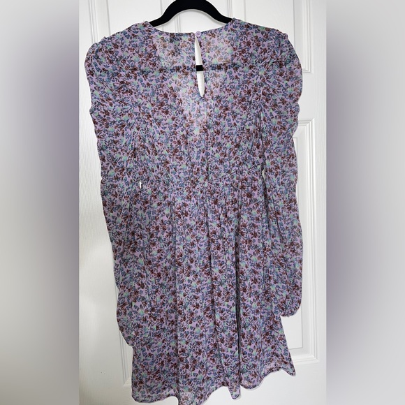 💜 Wild Fable Lavender Floral Dress - Picture 11 of 11
